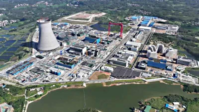 Energía nuclear en China: 125 millones de kW la posicionan como líder global y anticipan un sorpasso a EE.UU. antes de 2030