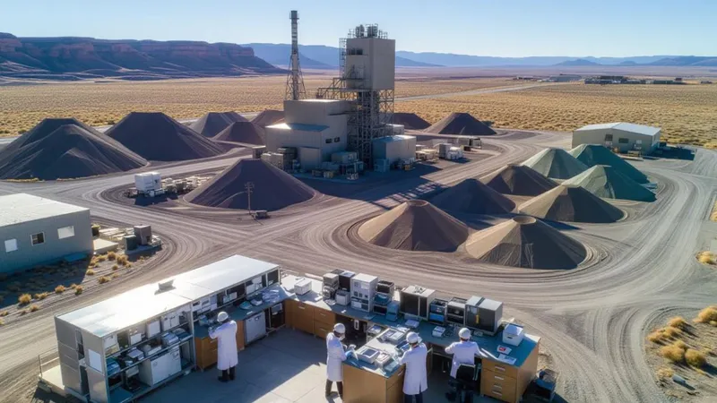Energy Fuels y Vulcan Elements unen fuerzas para avanzar en la seguridad de los imanes de tierras raras de EE. UU.