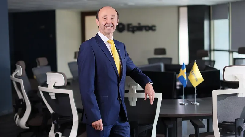 Epiroc nombra a Patricio Lagarini gerente general para Cono Sur
