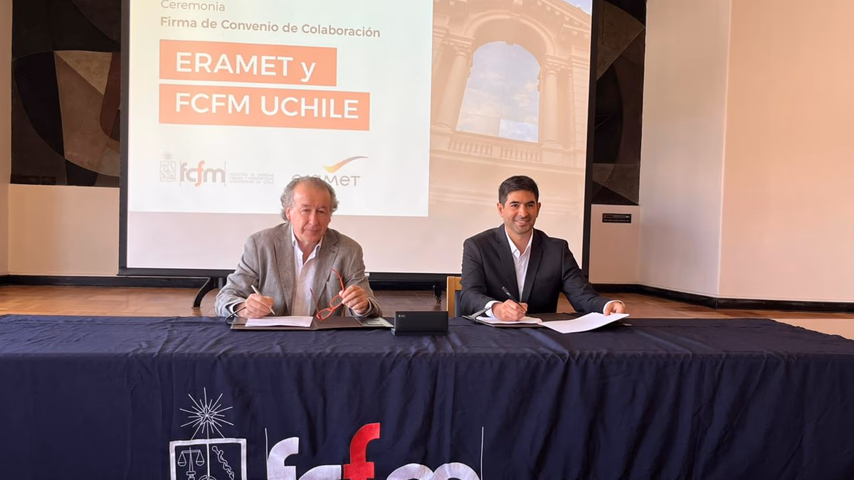 Eramet y la Universidad de Chile firman Memorándum de Entendimiento para desarrollar investigación y actividades ligadas al litio en Chile