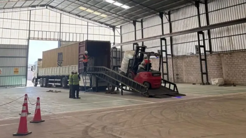 Eramine inaugura ruta logística por Chile y concreta primera exportación de litio desde puerto de Antofagasta