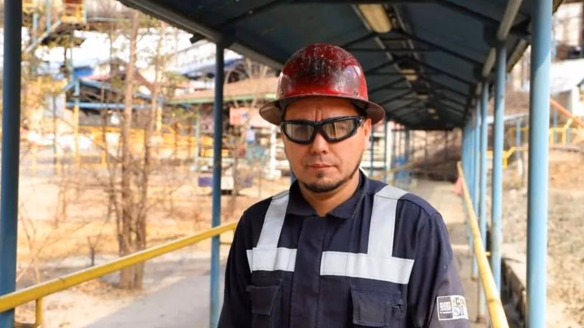 “Es emocionante este trabajo y ver el producto final del proceso del cobre”