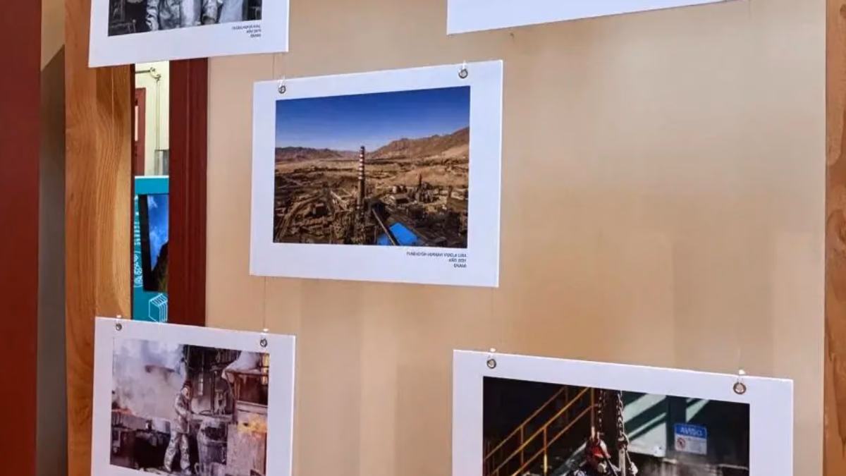 Exposición de ENAMI: historia y futuro de la Fundición Hernán Videla