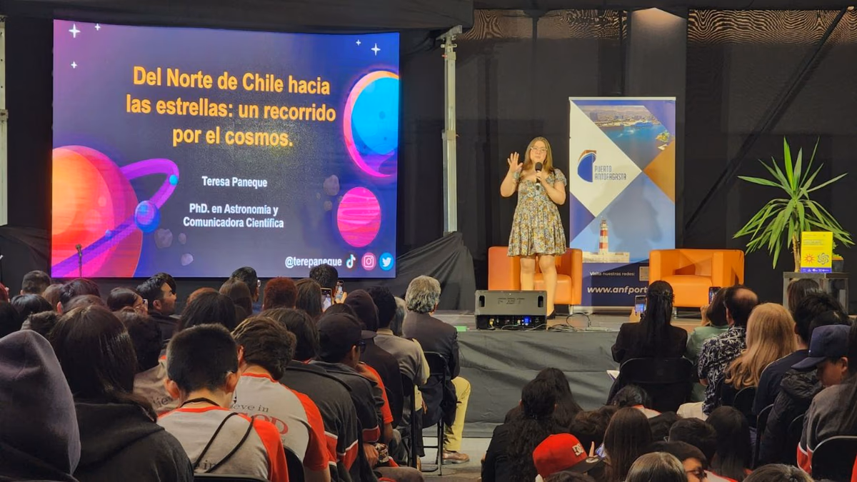 Festival Puerto de Ideas 2025: MinCiencia y Universidad de Talca presentan «SIDERAL: Expande tu Curiosidad» en Antofagasta