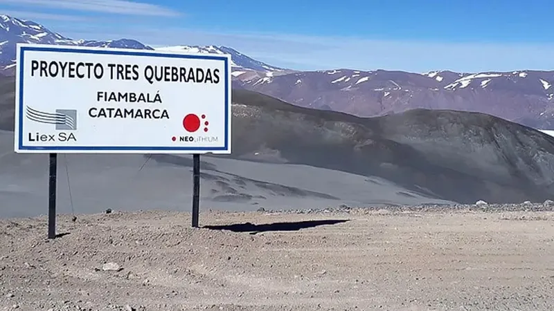 Fiambalá y litio: denuncian caída de hasta 5 metros en lagunas y crece conflicto por proyecto Tres Quebradas