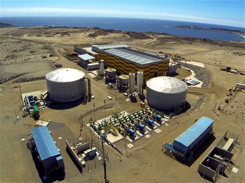 Filial de CAP dedicada a producción de agua desalinizada se refinancia con crédito verde internacional de US$ 152 millones