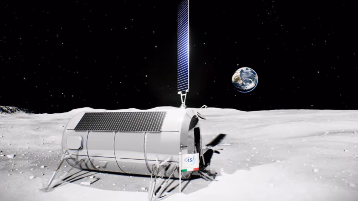 Francia e Italia se Unen para Construir Hábitat Lunar