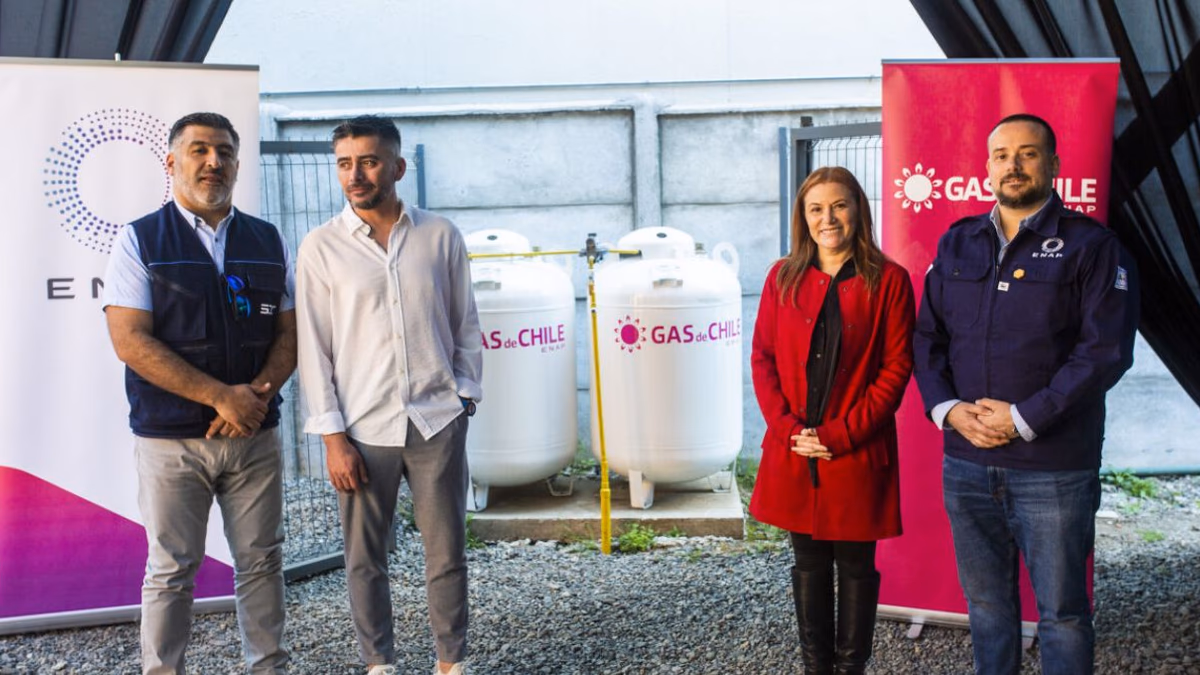 Gas de Chile inicia su venta de gas a granel