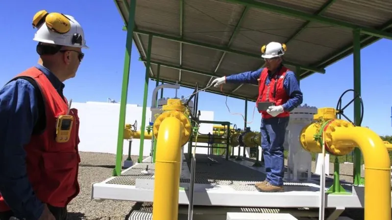 Gas desde Neuquén a Biobío supera los 180 mil metros cúbicos por día
