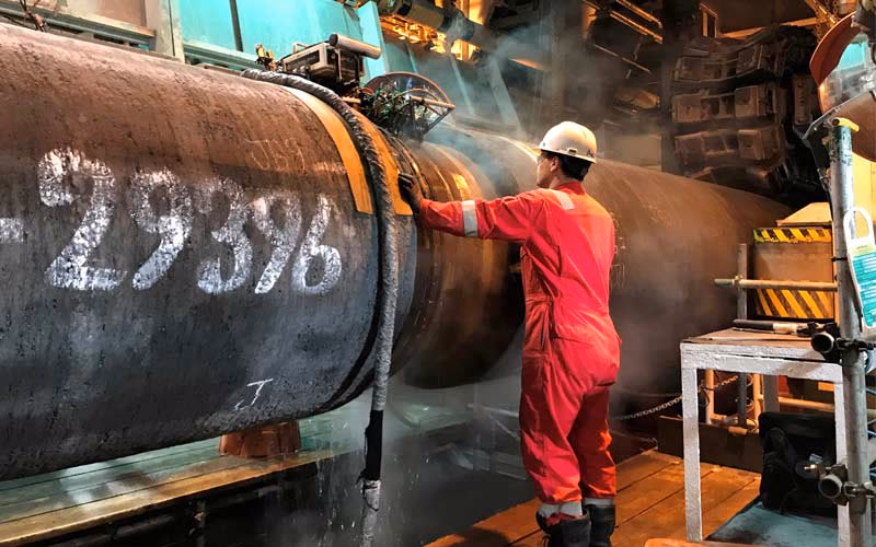 Gazprom: Hay que sustituir un gran tramo del Nord Stream