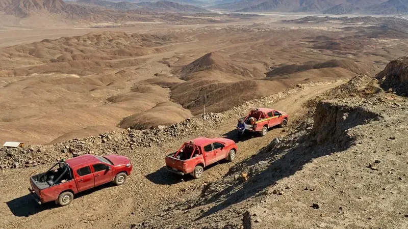 Golden Arrow descubre sistema aurífero de alta ley en San Pietro, Atacama