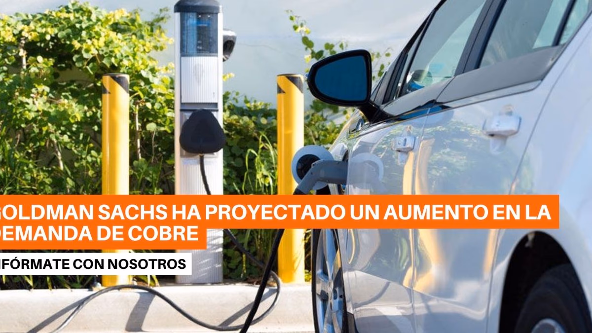 Goldman Sachs prevé un impulso para el cobre ante mayor uso de vehículos eléctricos