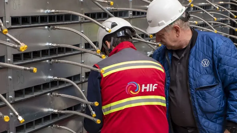 HIF y Corfo lideran proyecto pionero de captura directa de aire en Chile
