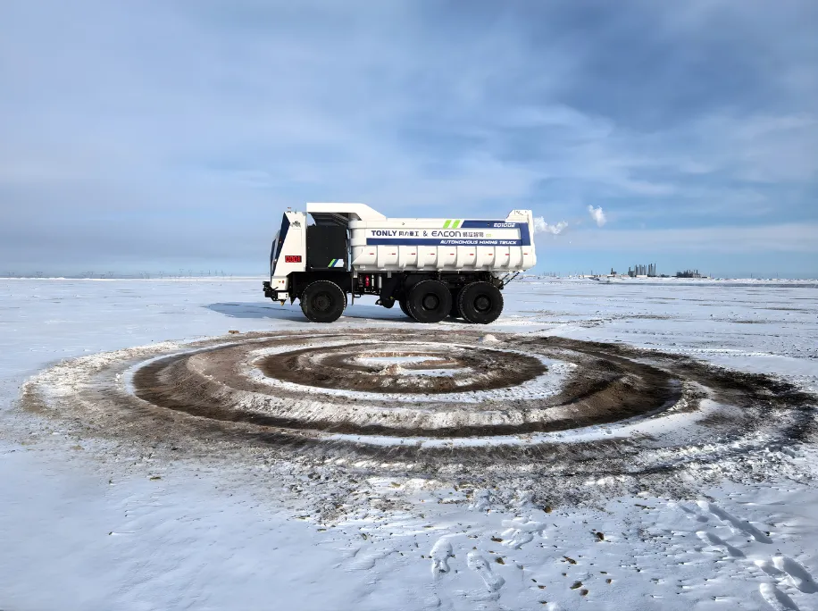 Cabless Autonomous EQ100E Truck from EACON