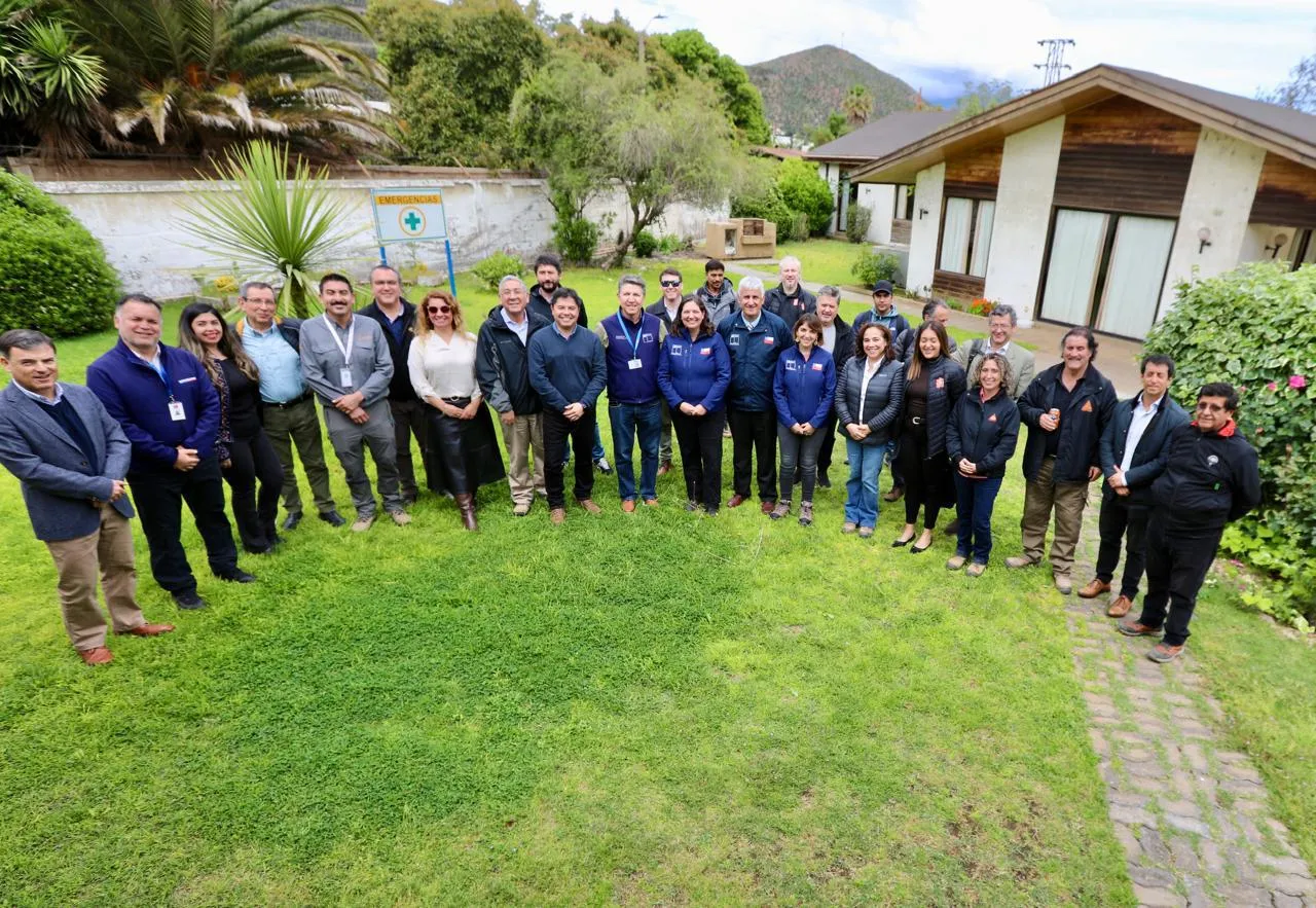 Fundición Chagres de Anglo American fue sede de la primera Mesa de Seguridad Minera de Valparaíso