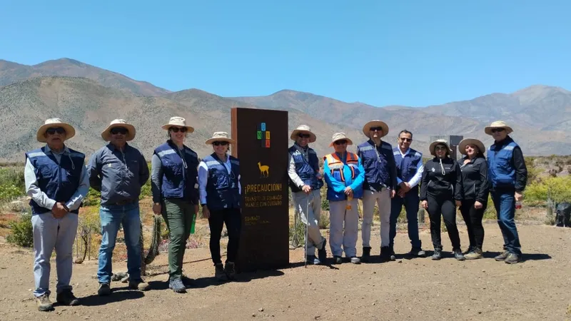La Cámara Minera de Chile visitó toda la infraestructura que conforma el Proyecto Dominga