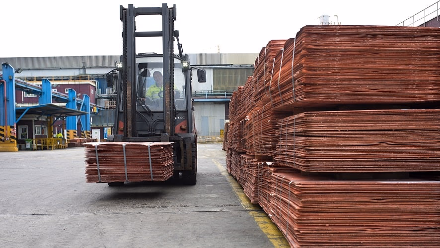 Los costos del cobre de China aumentan por los problemas de Maike y fallas en la producción