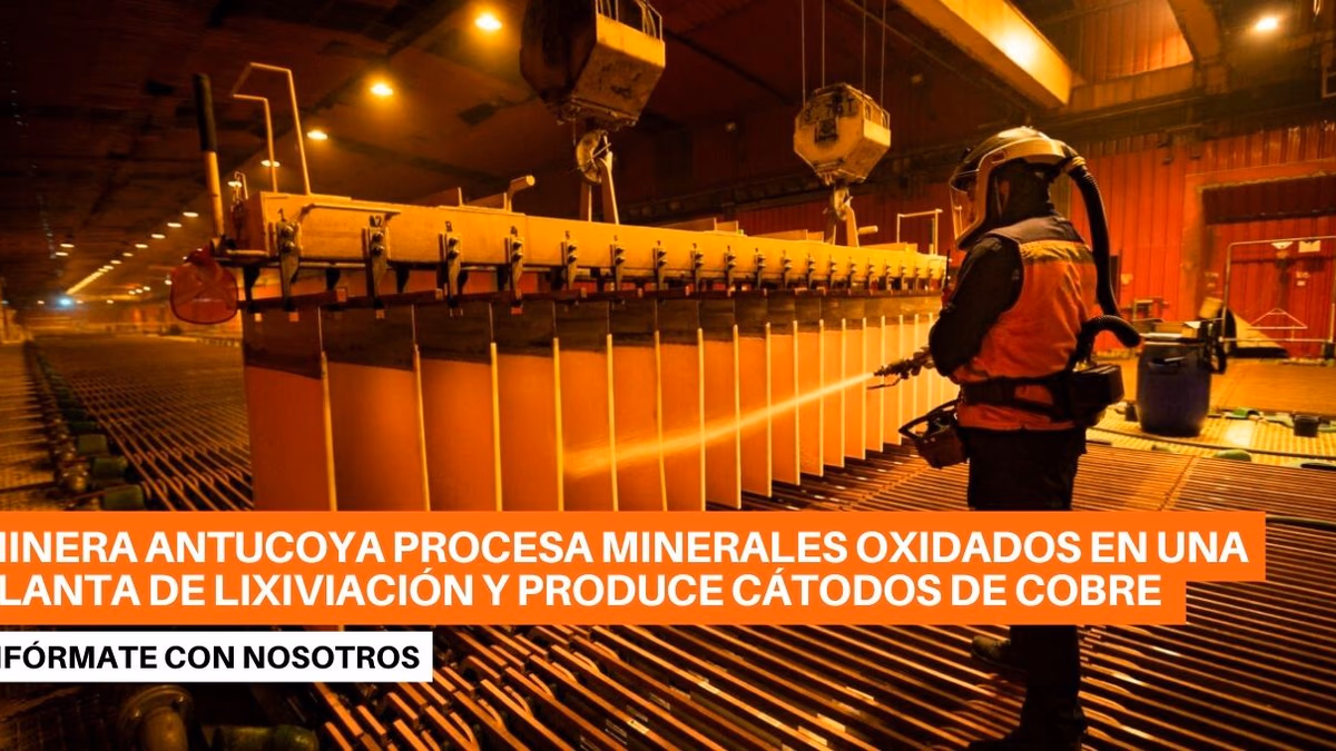 Minera Antucoya potencia economía circular y recicla 310 toneladas de ánodos de plomo