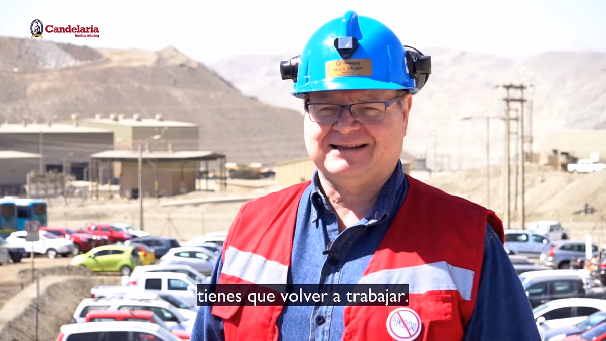 Minera Candelaria anuncia salida de su presidente en medio de compleja negociación colectiva con sus trabajadores