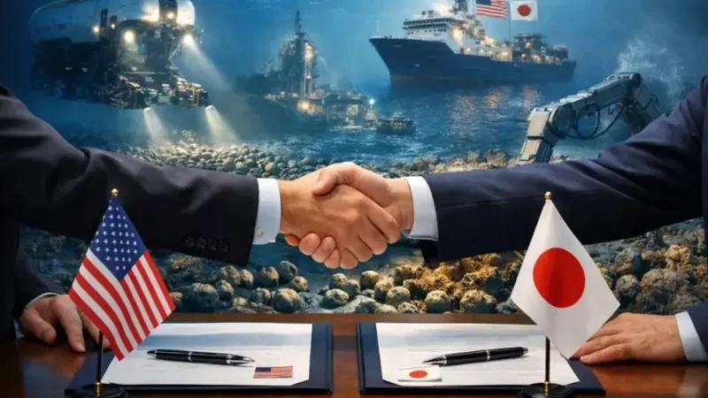 Minería submarina: acuerdo EE.UU.-Japón marca giro estratégico global por recursos críticos