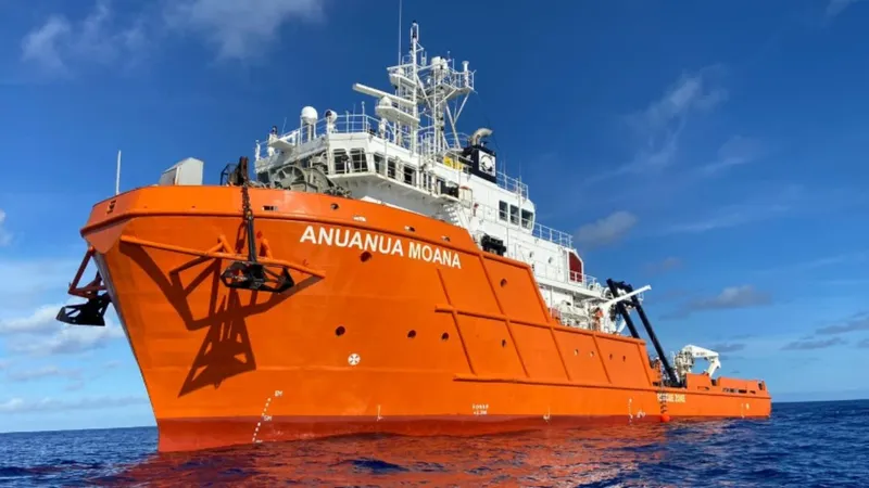 Minería submarina: AOMC despliega buque de 60 metros y acelera cartera de 500.000 km²