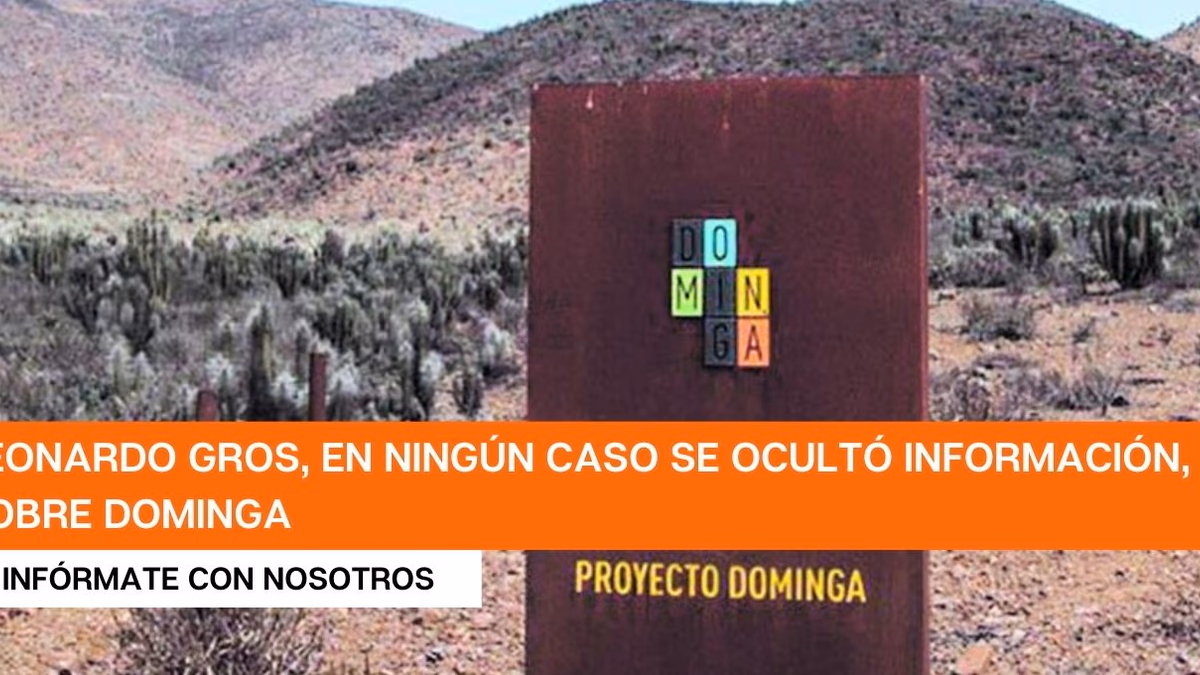 Ministerio de Medio Ambiente responde a dueña de proyecto Dominga y niega ocultamiento de información