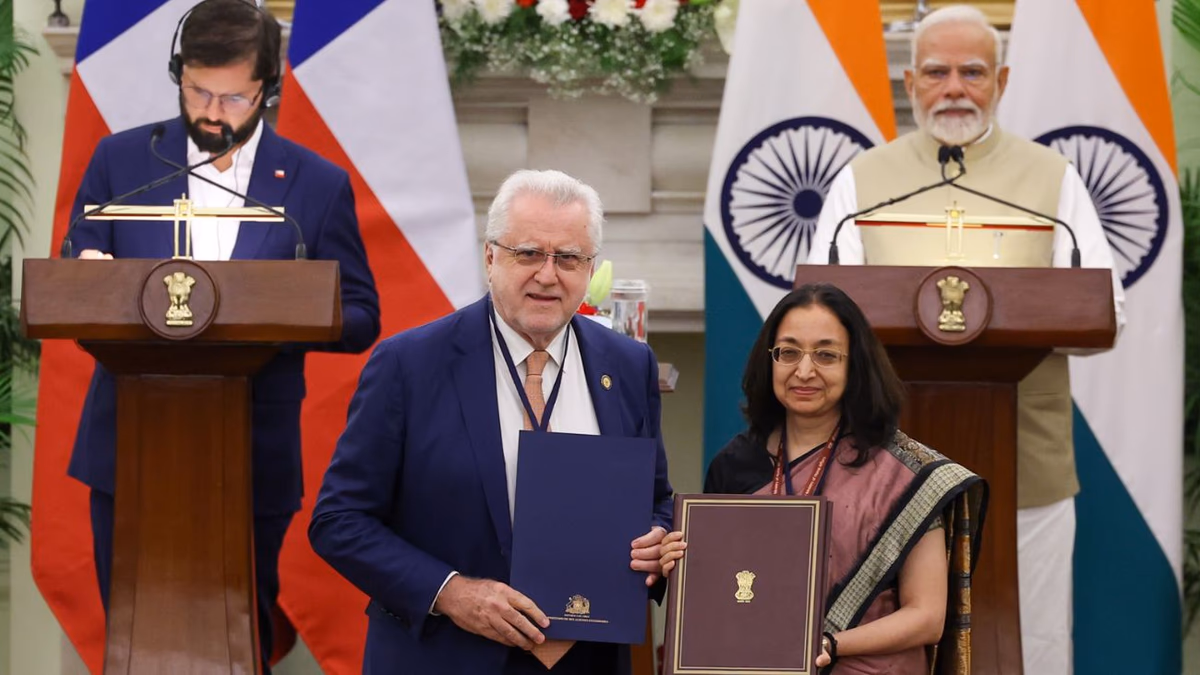 Ministra Aurora Williams fortalece lazos con India para impulsar minería y tecnología en Chile