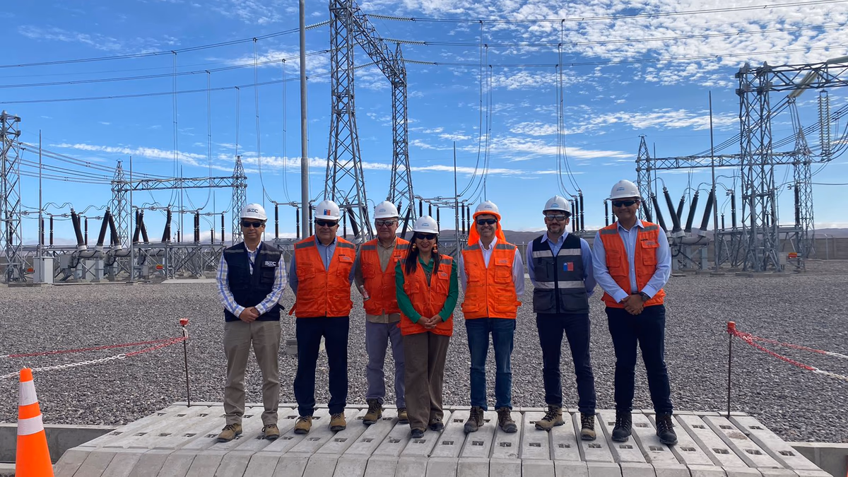 Ministro de Energía visita avances de la futura subestación de ENGIE en Arica y Parinacota