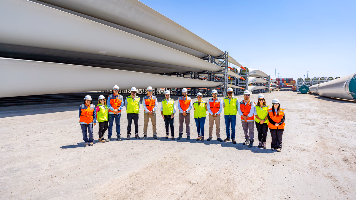 Operaciones de Puerto Angamos y TGN serán con energía 100% renovable