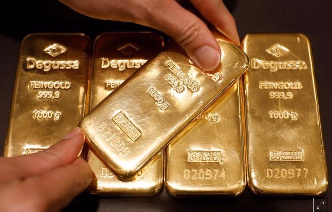 Oro trepa cerca de máximo 7 años por conflicto EEUU-Irán; paladio supera los 2.000 dlr/onza