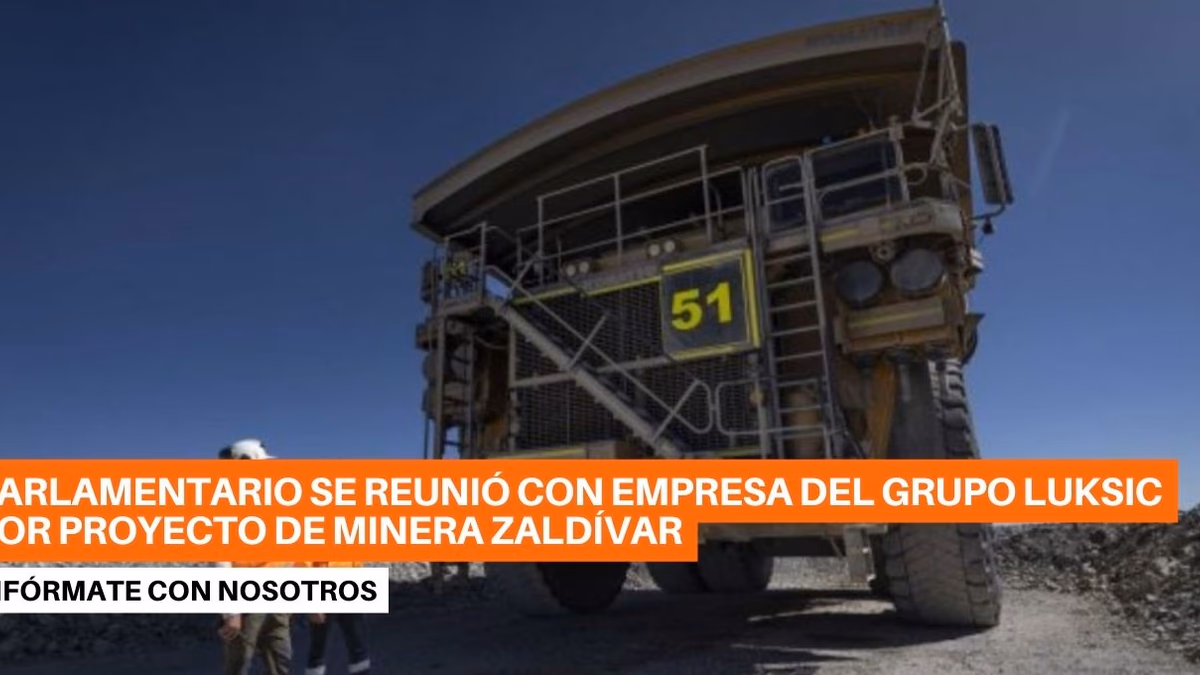 Parlamentario se reunió con empresa del Grupo Luksic por proyecto de Minera Zaldívar