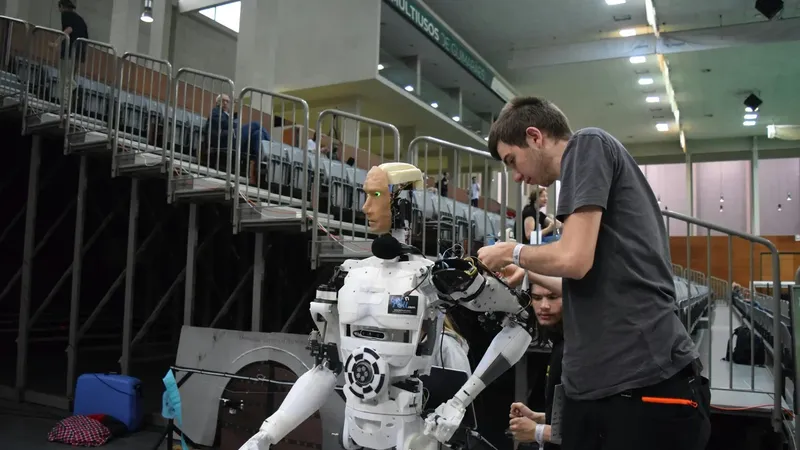 China inicia producción masiva de robots humanoides en fábricas de móviles
