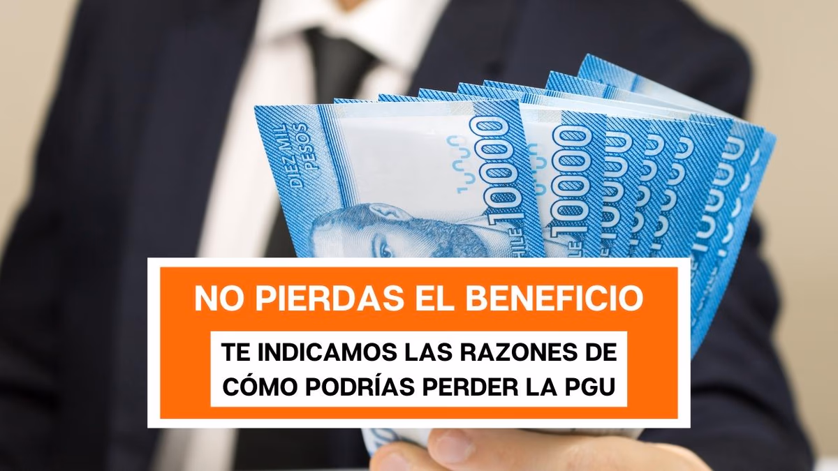 PGU: Estas son las razones por las que puedes perder el beneficio