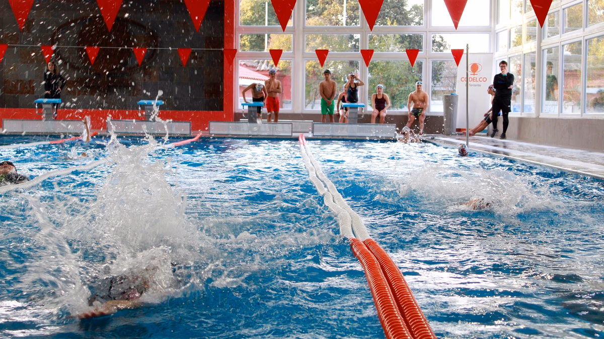 Piscina del estadio El Teniente será sede del clasificatorio regional de natación escolar