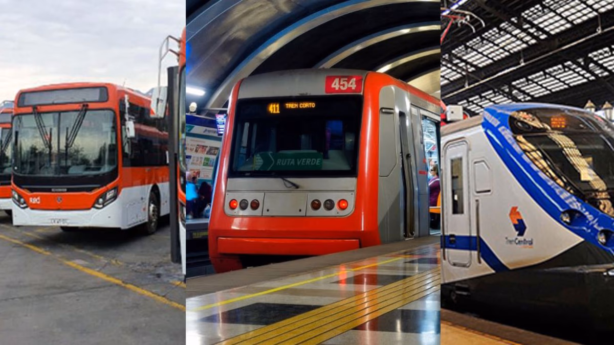 Plan Marzo activado: Transporte público refuerza servicios para el Súper Lunes 2025 en Chile