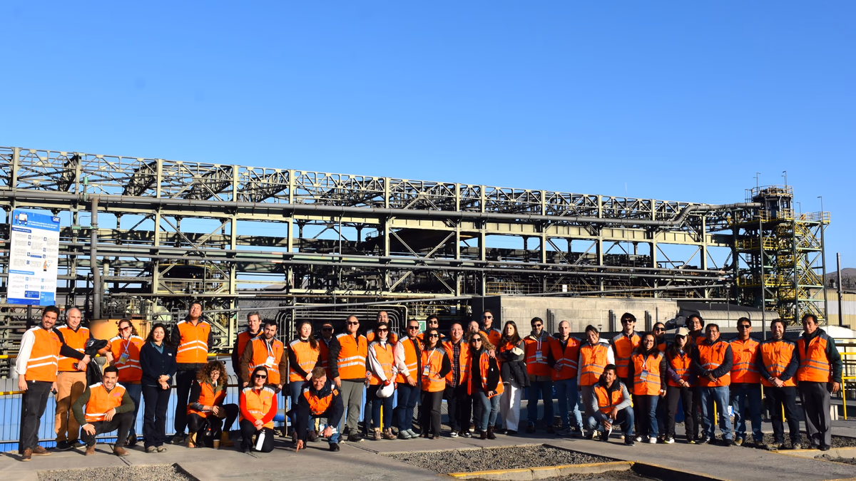 Planta Magnetita de CMP recibe a líderes globales en innovación para la resiliencia del desierto