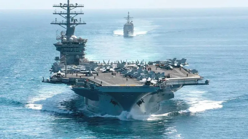 Portaaviones USS Nimitz visitará Chile en histórica gira por América Latina