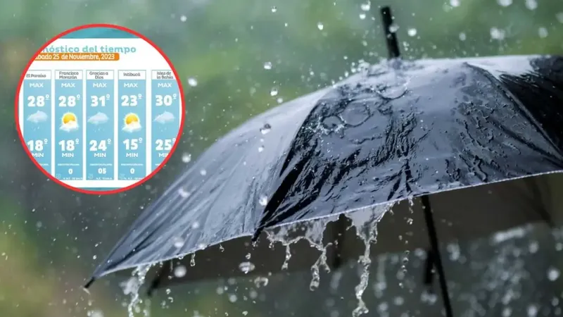 Prepárate para la lluvia: Sectores del país con pronóstico de precipitaciones para este viernes 19 de septiembre