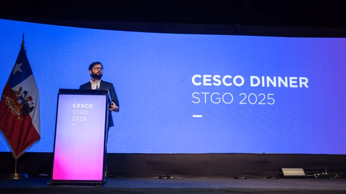 Presidente Boric y líderes mineros inauguran Cesco Dinner 2025 destacando avances en seguridad y sostenibilidad en la minería chilena