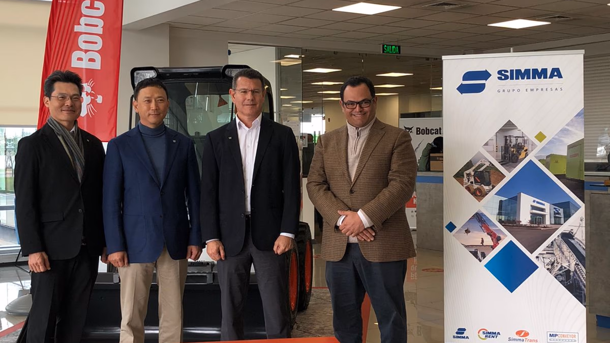 Presidente para Asia y América Latina destaca las profundas similitudes que unen a Bobcat con Grupo Simma