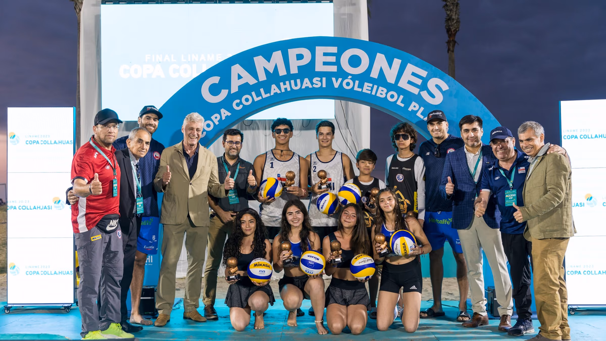 Primos Grimalt dieron el remache final a “Copa Collahuasi” con triunfo sobre Paraguay en Arena Cavancha de Iquique