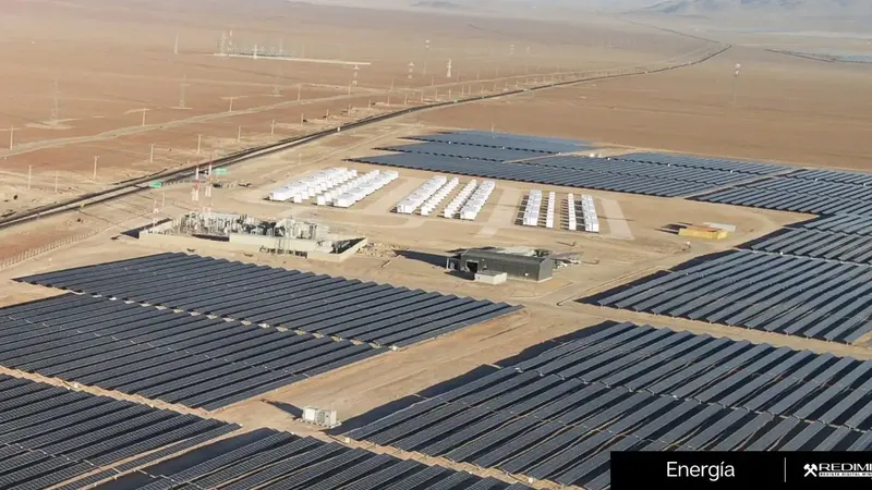 Proyecto de almacenamiento de energía inicia construcción en la Región de Atacama con una capacidad de 228 MW