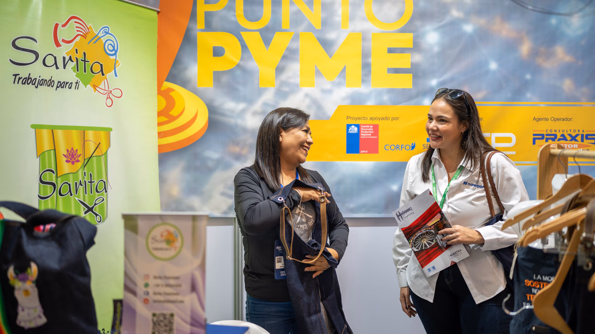 Punto Pyme Antofagasta acercó a emprendedores al rubro minero y energético en Exponor 2024