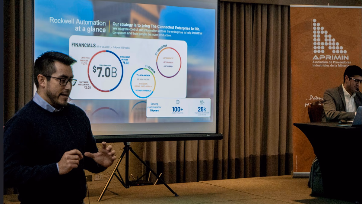 Rockwell Automation da a conocer su innovadora apuesta de soluciones evolutivas con foco en la digitalización minera en “Networking Aprimin”
