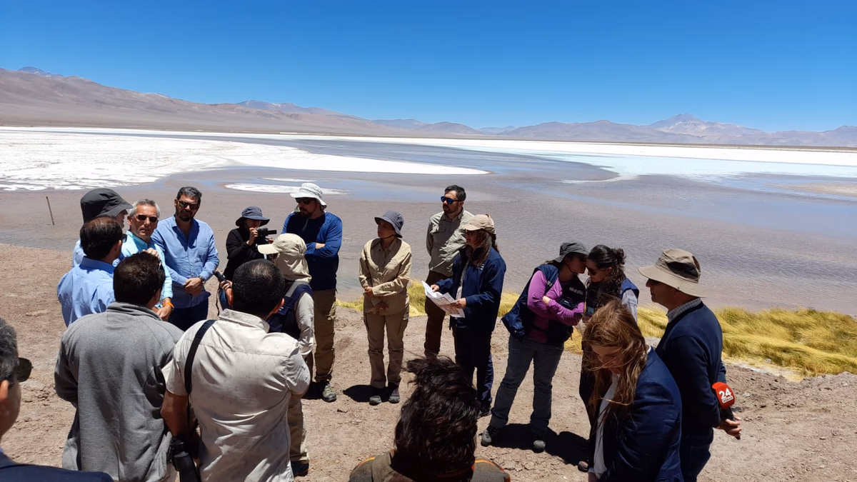 Segundo Tribunal Ambiental realizó inspección al proyecto minero Blanco