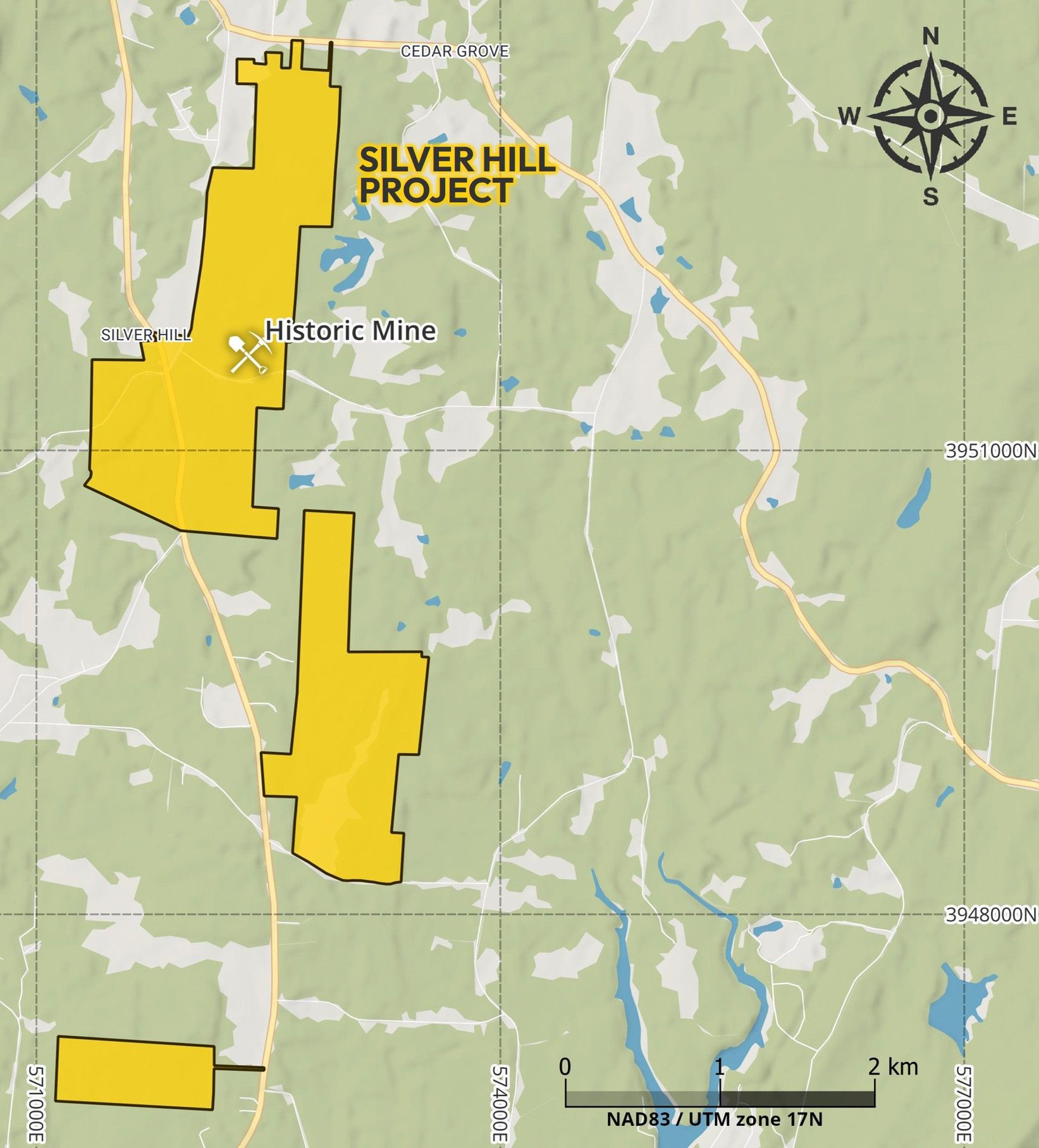 silverhill project map