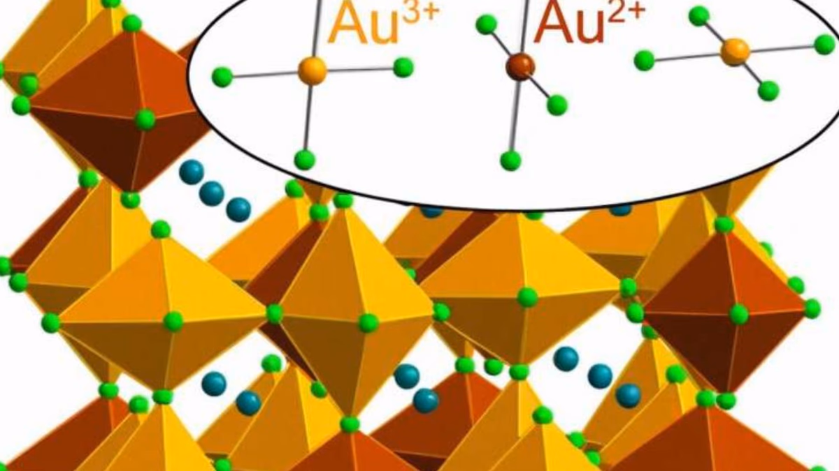 Sorprendente oro raro: investigadores revelan un nuevo material infundido con oro en un estado químico exótico