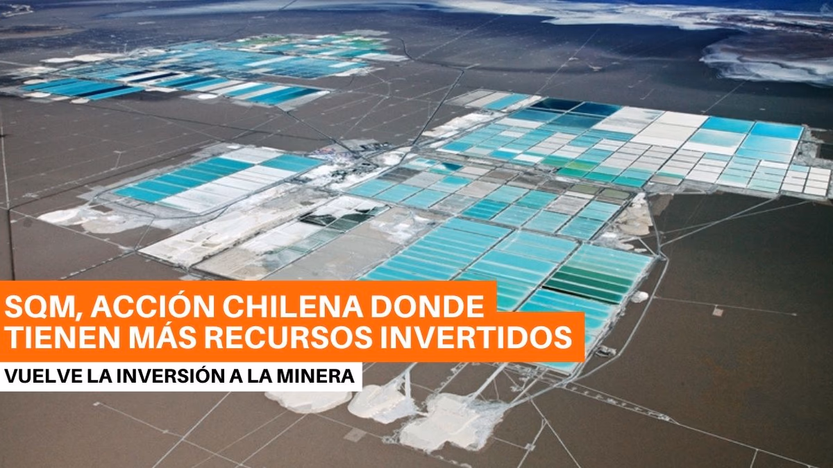 SQM la acción chilena donde las AFP tienen más recursos invertidos