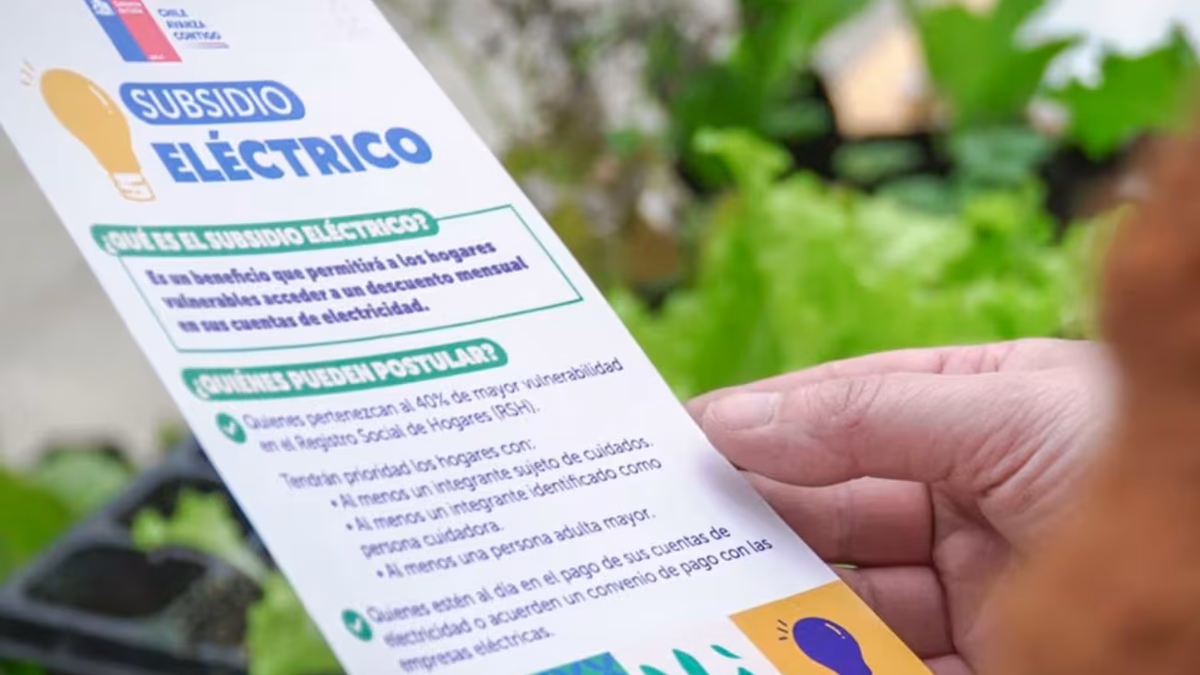 Subsidio Eléctrico 2024 en Chile: qué hogares obtendrán hasta $71,000 de descuento en sus cuentas