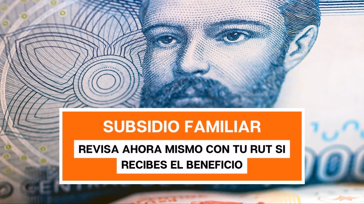 Subsidio Familiar: Revisa con tu RUT la fecha de pago